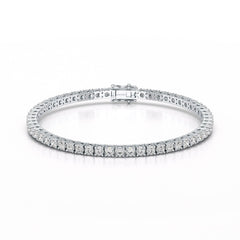5.5 CT Round cut Lab Diamond Tennis Bracelet