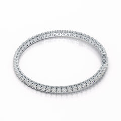 5.5 CT Round cut Lab Diamond Tennis Bracelet