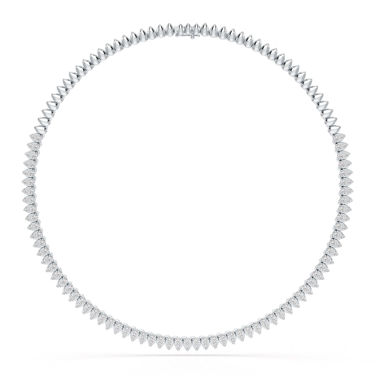 Classic Lab Diamond 4.62 Carat Tennis Necklace