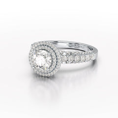 2.3 CT Lab Diamond Engagement Ring - Jama Jewels 