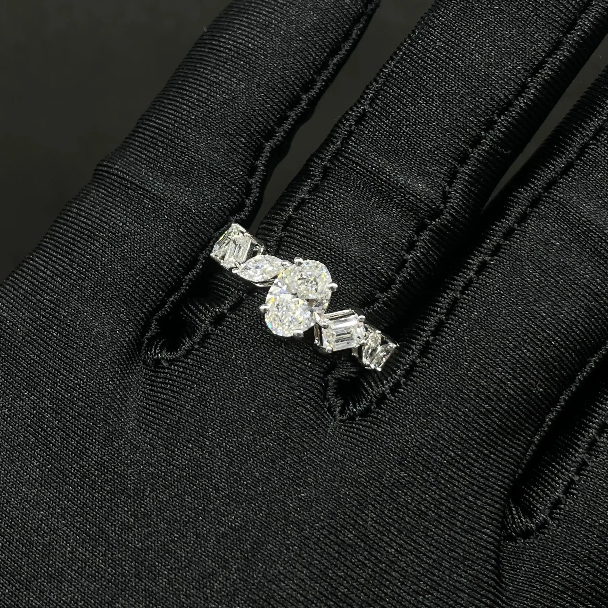 2.23 CT Oval Cut Lab Diamond Ring (Ready for Delivery)