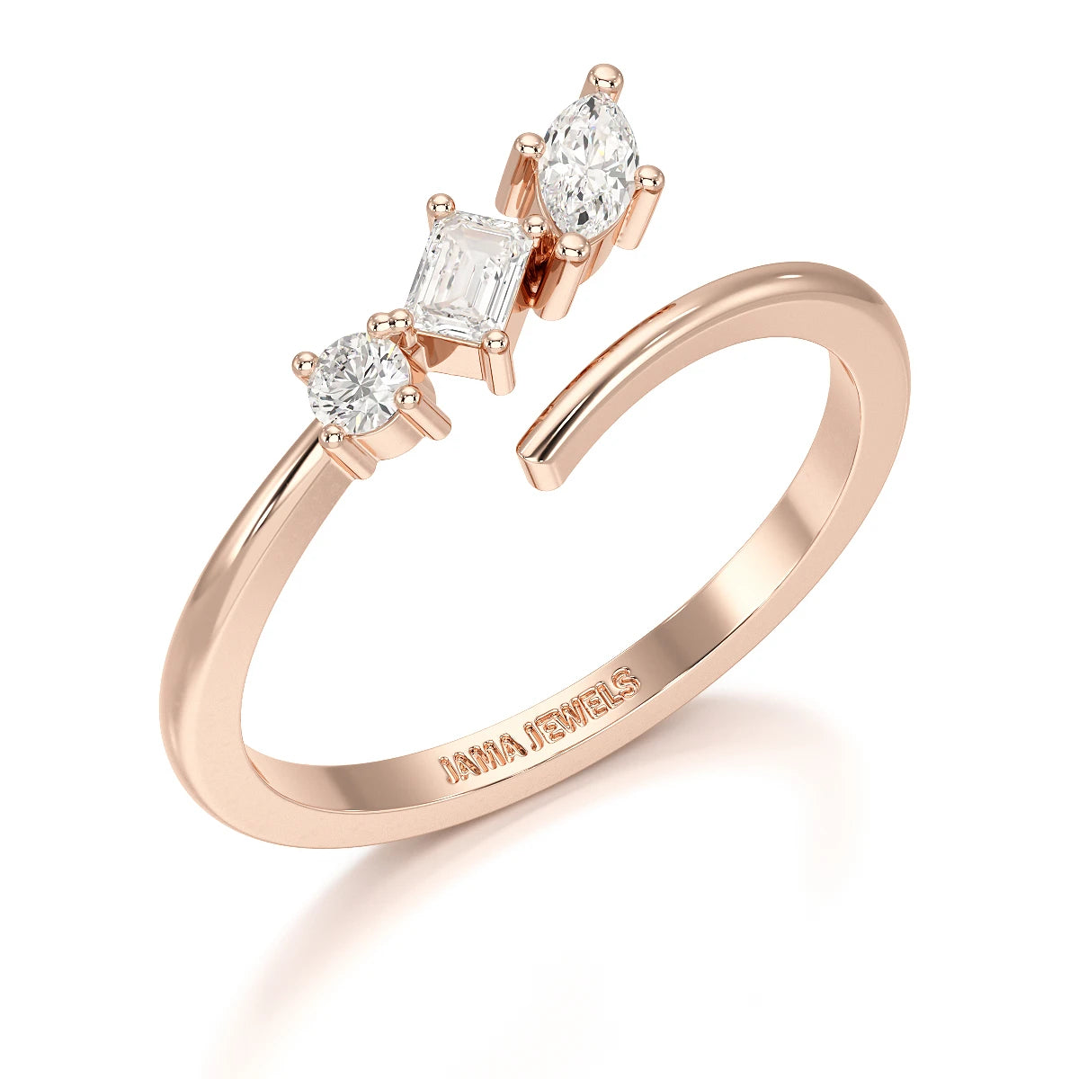 0.2 CT Multi Shape Lab Diamond Ring