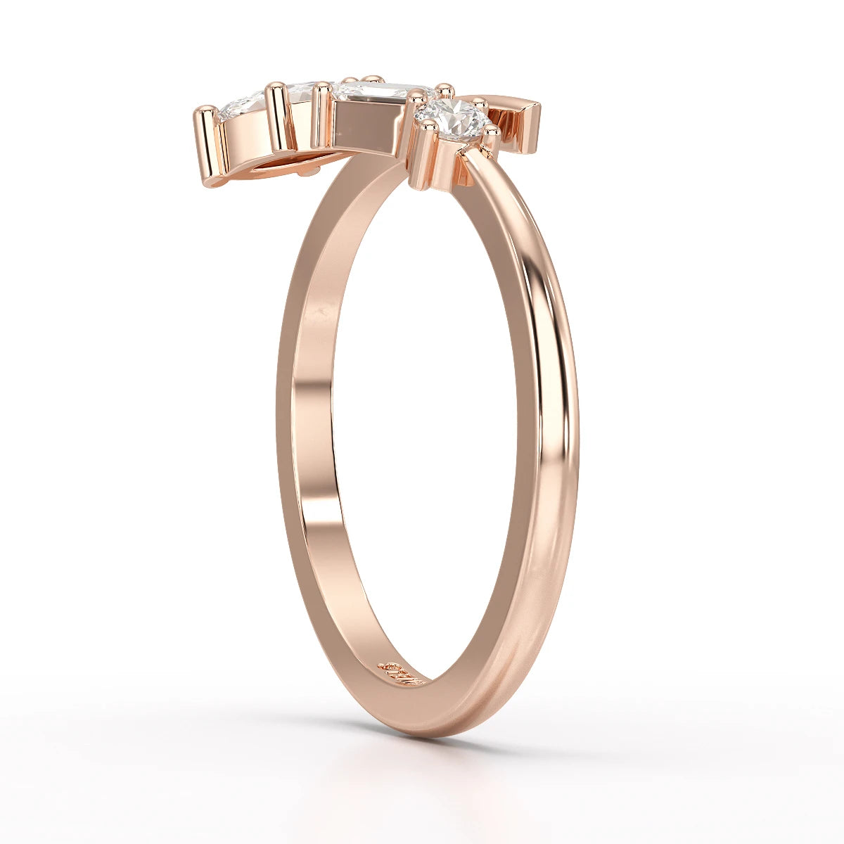 0.2 CT Multi Shape Lab Diamond Ring