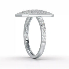1.20 CT Octagonal Shaped Diamond Ring