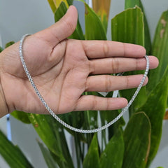 Classic 10.05 CT Round Cut Diamond Tennis Necklace (Ready for Delivery)