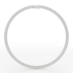 11.48 CT Round Cut Men's Cuban Chain