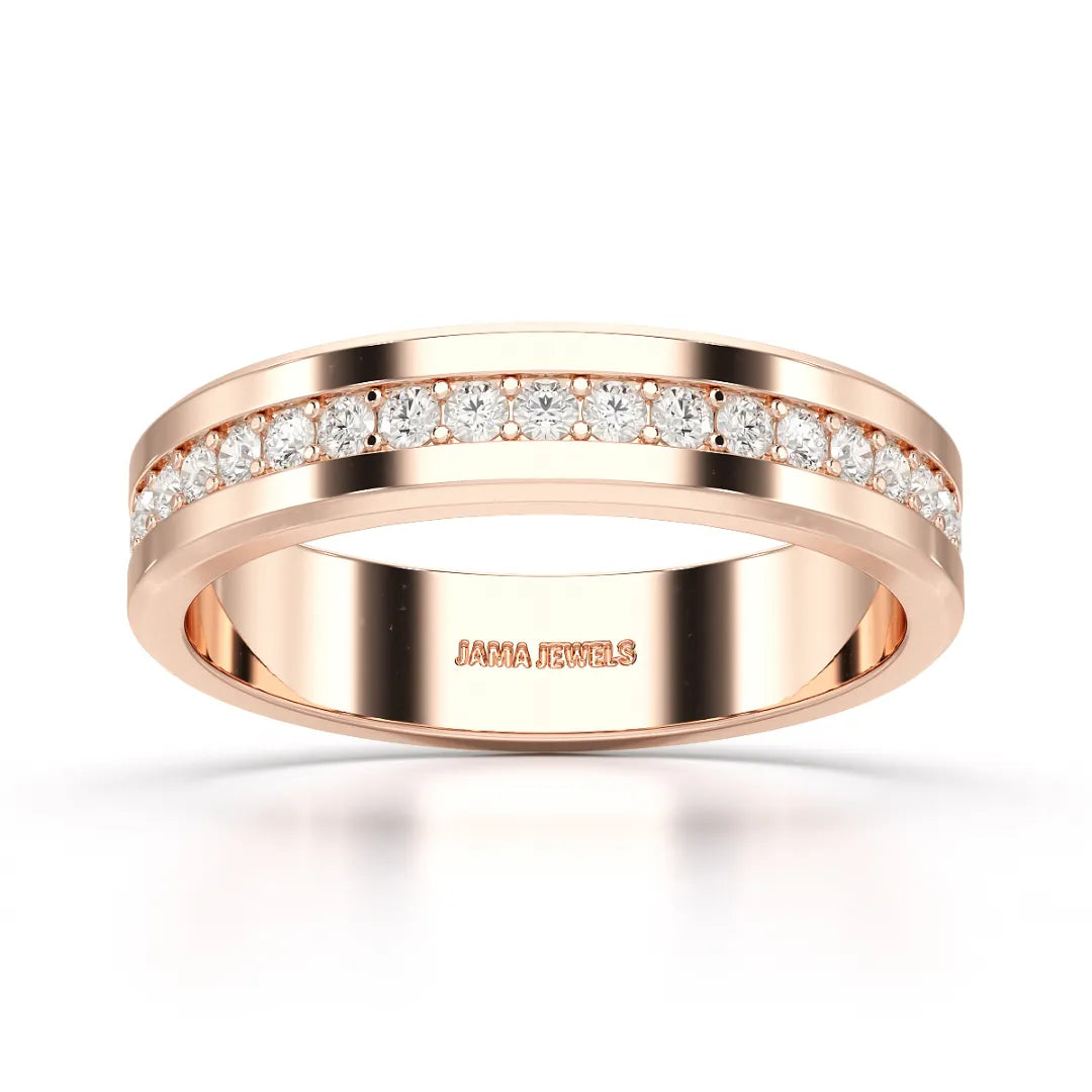 0.68 CT Classic Round Cut Lab Diamond Ring