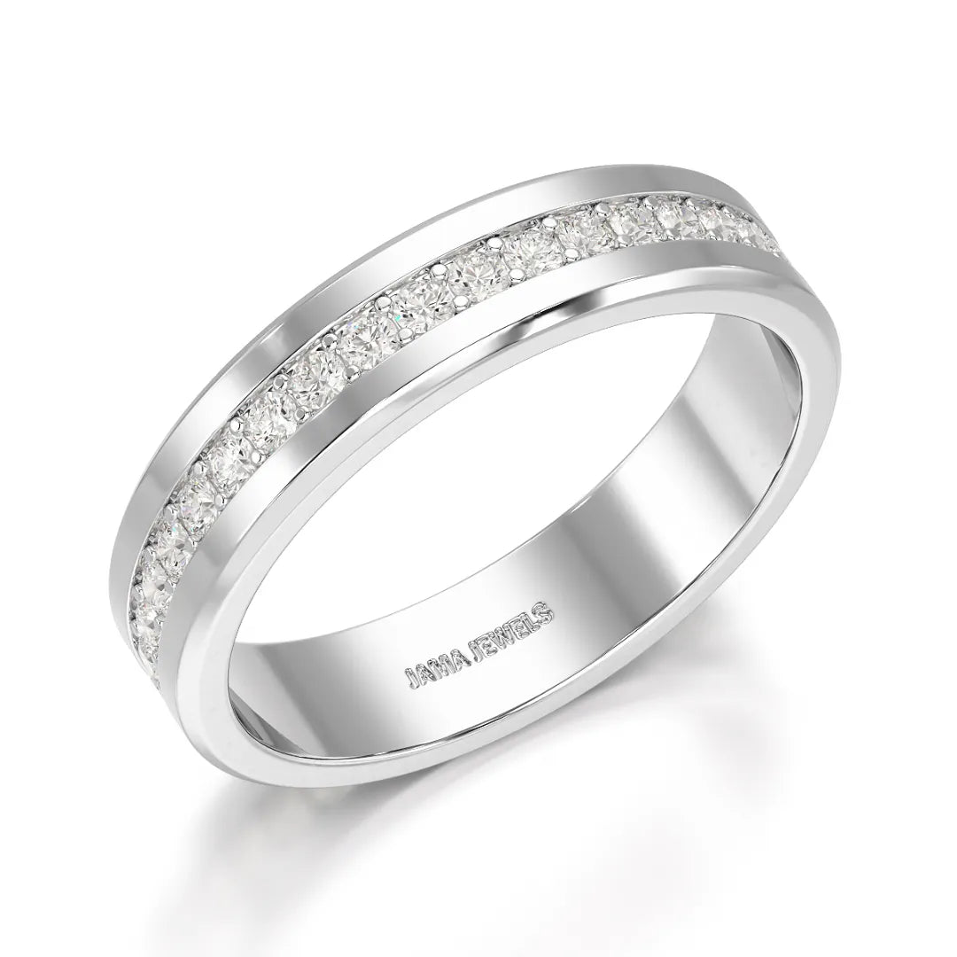 0.68 CT Classic Round Cut Lab Diamond Ring