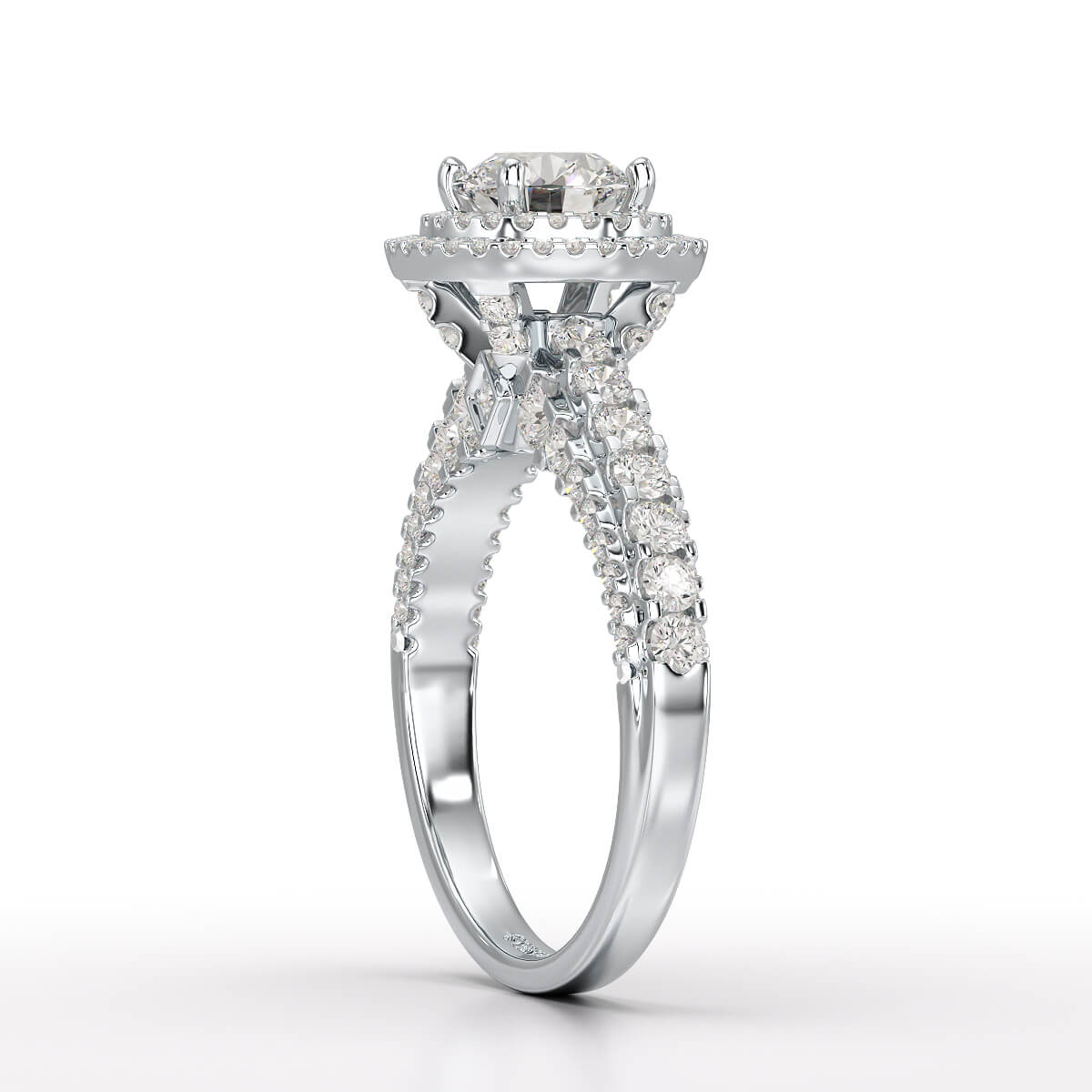2.3 CT Lab Diamond Engagement Ring - Jama Jewels 