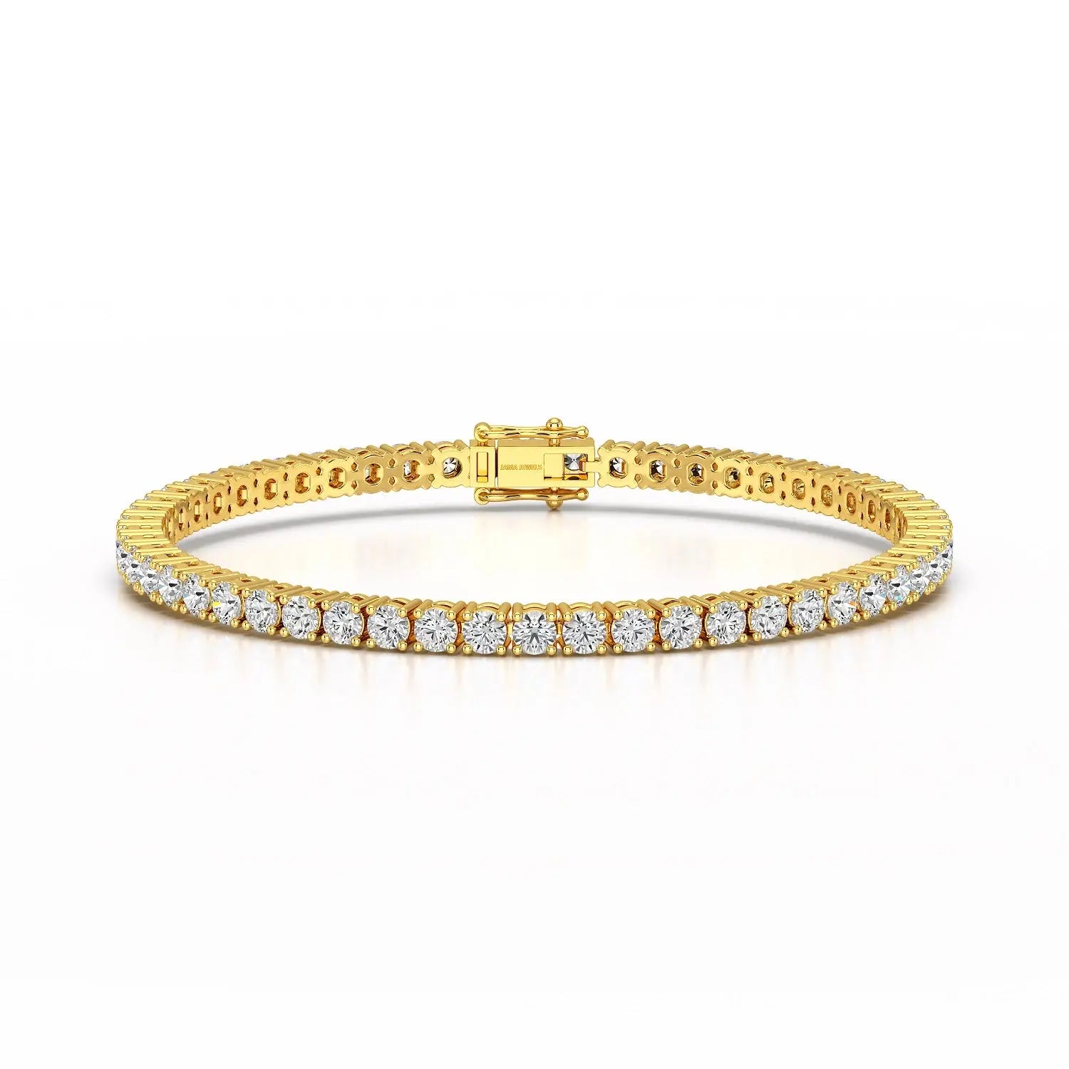 7 CT Round cut Lab Diamond Tennis Bracelet