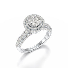 2.3 CT Lab Diamond Engagement Ring - Jama Jewels 