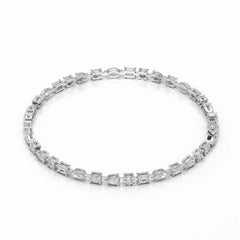 6.38 CT Multi Shape Lab Grown Diamond Bracelet