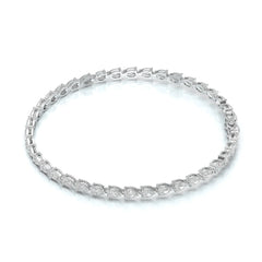 3.90 CT Pear Cut Diamond Tennis Bracelet Jama Jewels