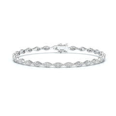 4.25 CT Marquise Cut Diamond Tennis Bracelet Jama Jewels