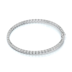 3.85 CT Emerald Cut Diamond Tennis Bracelet Jama Jewels