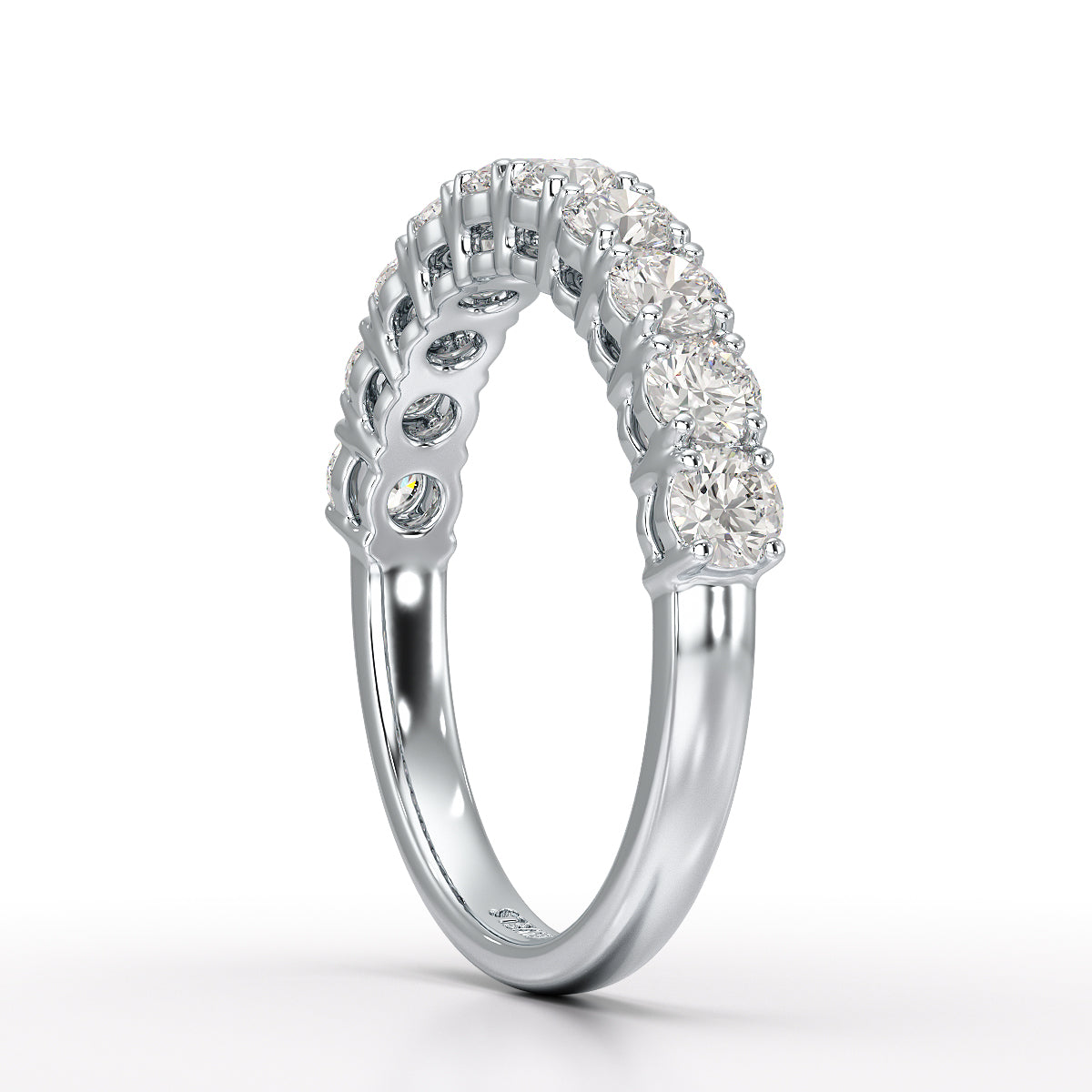 1.2 CT Round Lab Diamonds Engagement Ring - Jama Jewels 
