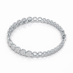 2.49 CT 18KT Lab Diamond Women's Bracelet
