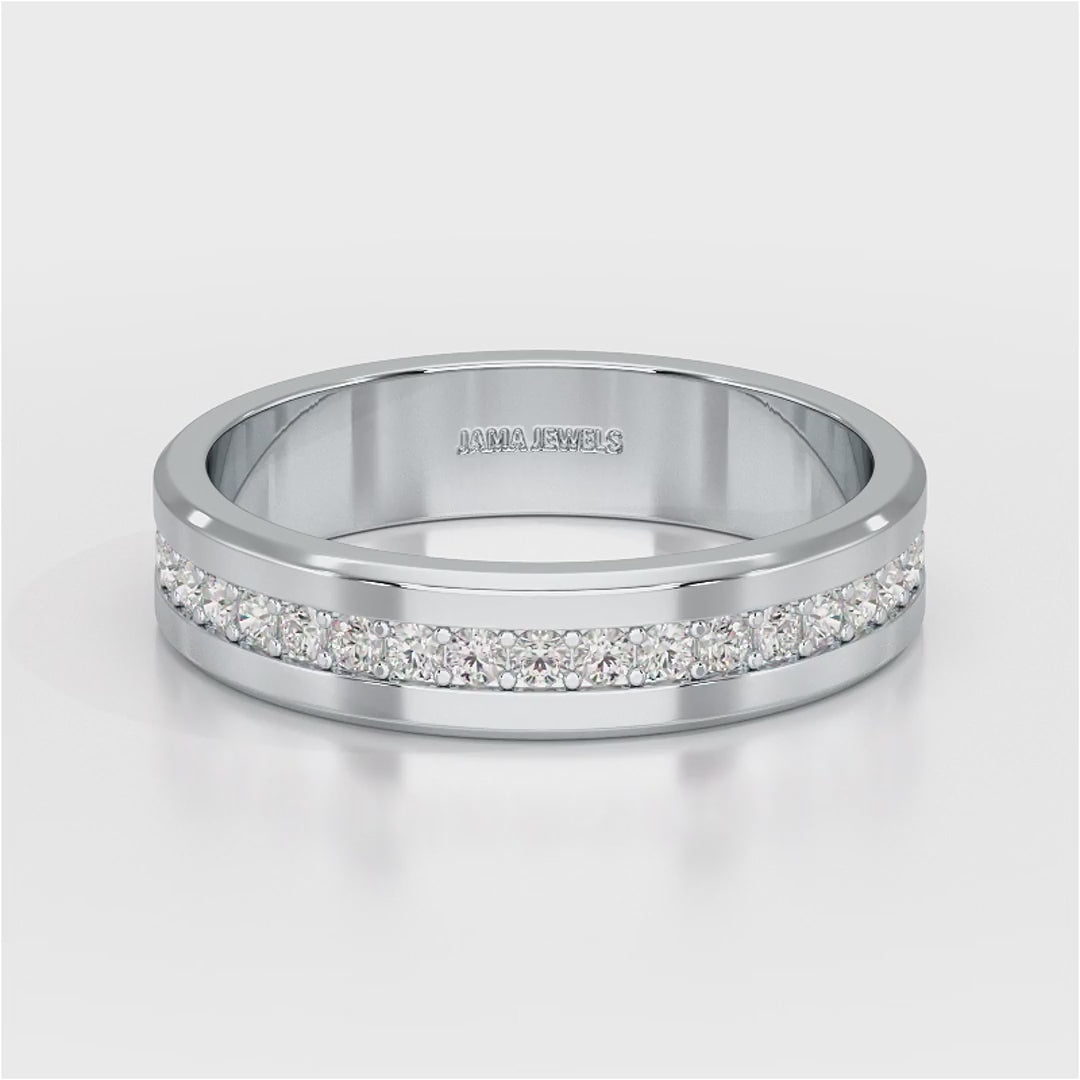 0.68 CT Classic Round Cut Lab Diamond Ring