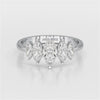 0.98 CT Marquise Lab Diamond Ring