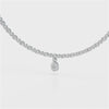 Baguette Cut Lab Created Diamond 3.53 CT Necklace