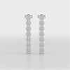 0.95 CT Dangle & Drop Lab Diamond Earrings