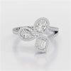 2.23 CT Lab Diamond Halo Ring