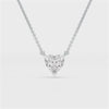 1 Ct Lab Grown Diamond Heart Pendant