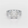 6.1 CT Lab Diamond Cushion Cut Solitaire Ring
