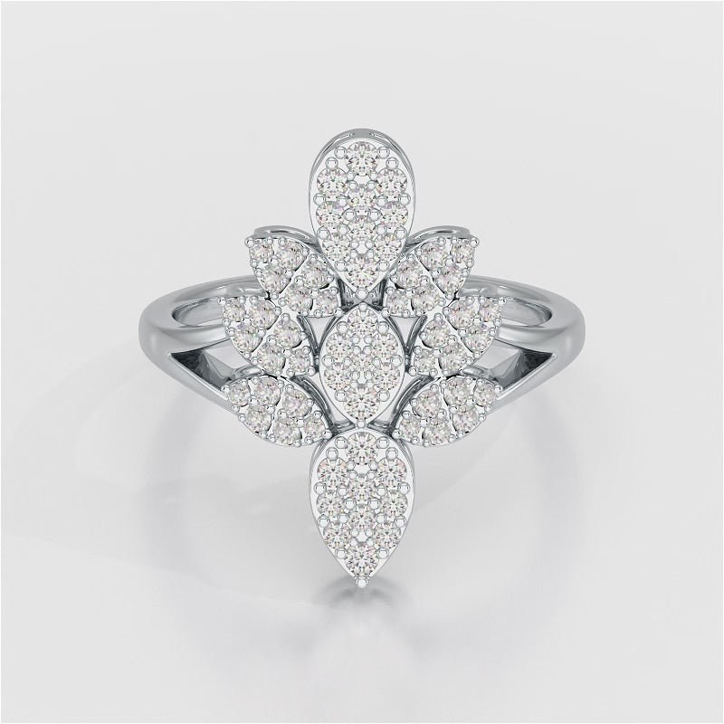 Lab Grown Diamond 0.57 CT Ring