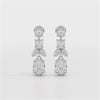 4.88 CT Lab Diamond Drop Earrings