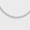 5.14 CT Marquise Shape Lab Grown Diamond Necklace