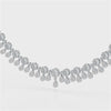 Round Cut Lab Grown Diamond 4.96 CT Elegant Choker Necklace