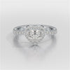 1.73 CT Heart Cut Lab Diamond Engagement Ring
