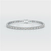 7.40 CT Oval Cut Diamond Tennis Bracelet
