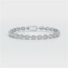 10 CT Pear Cut Diamond Tennis Bracelet