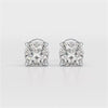 1 CT Cushion Lab Diamond Stud Earrings