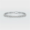 10.85 CT Oval Cut Diamond Tennis Bracelet