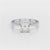 2.28 CT Solitaire Emerald Cut Lab Diamond Ring