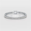 11.75 CT Pear Lab Grown Diamond Tennis Bracelet