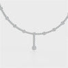 2.4 CT Lab Diamond Drop Necklace