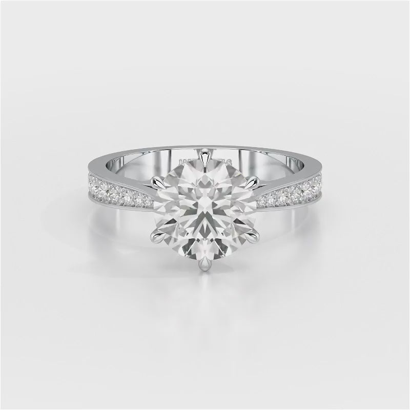 2.48 CT Lab Diamond Solitaire Ring