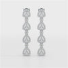 1.11 CT Lab Diamond Drop & Dangle Earring