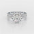 2.32 CT Halo Lab Diamond Engagement Ring
