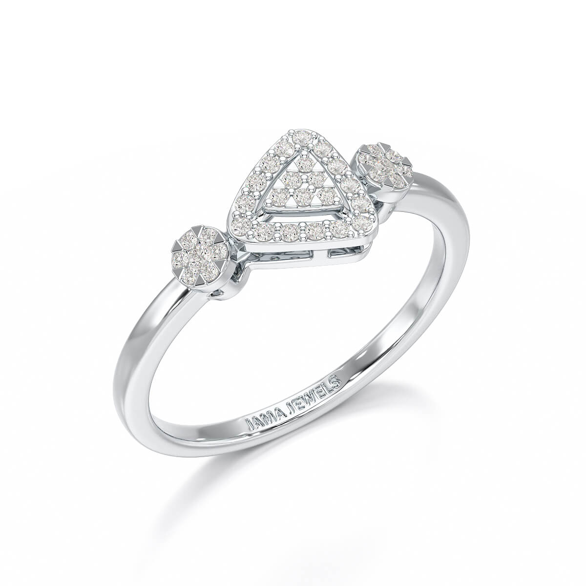 0.19 CT Simple Lab Grown Diamond Ring