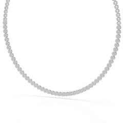 3.8 CT Lab Diamond Tennis Necklace